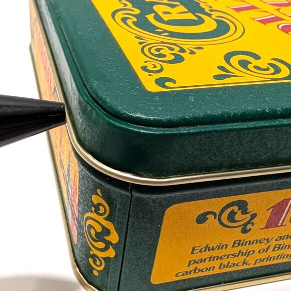 Vtg Crayola Collector's Colors Limited Edition Tin - Picture 12 of 13
